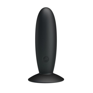 Pretty Love Vibrating Butt Plug Anal Black - BI-040045 - Teknashop Ltd