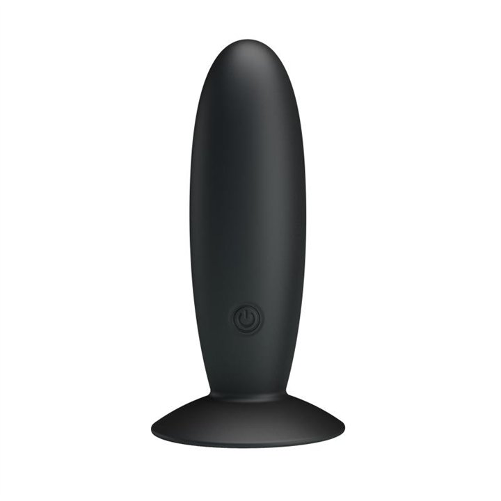 Pretty Love Vibrating Butt Plug Anal Black - BI-040045 - Teknashop Ltd