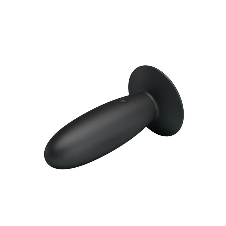 Pretty Love Vibrating Butt Plug Anal Black - BI-040045 - Teknashop Ltd