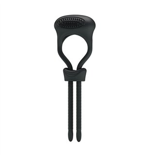 Pretty Love Vibrating Cock Ring Curitis Black - BI-210138 - Teknashop Ltd