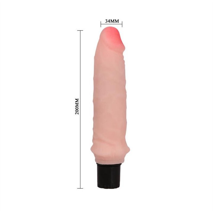 Realistic Vibe Flesh 20 cm - BW-027004 - Teknashop Ltd