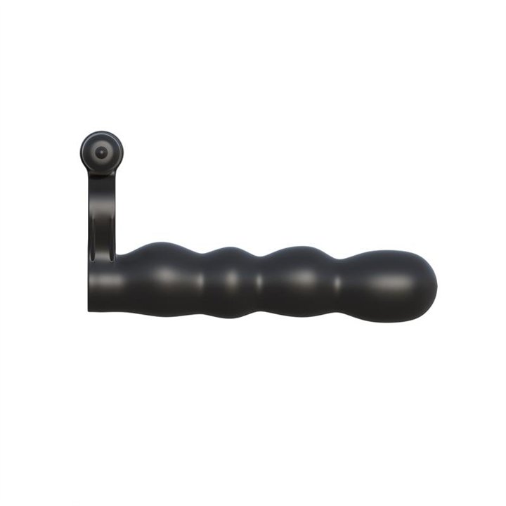 Fantasy C-Ringz Posable Partner Double Penetrator Black - PD-5930-23 - Teknashop Ltd