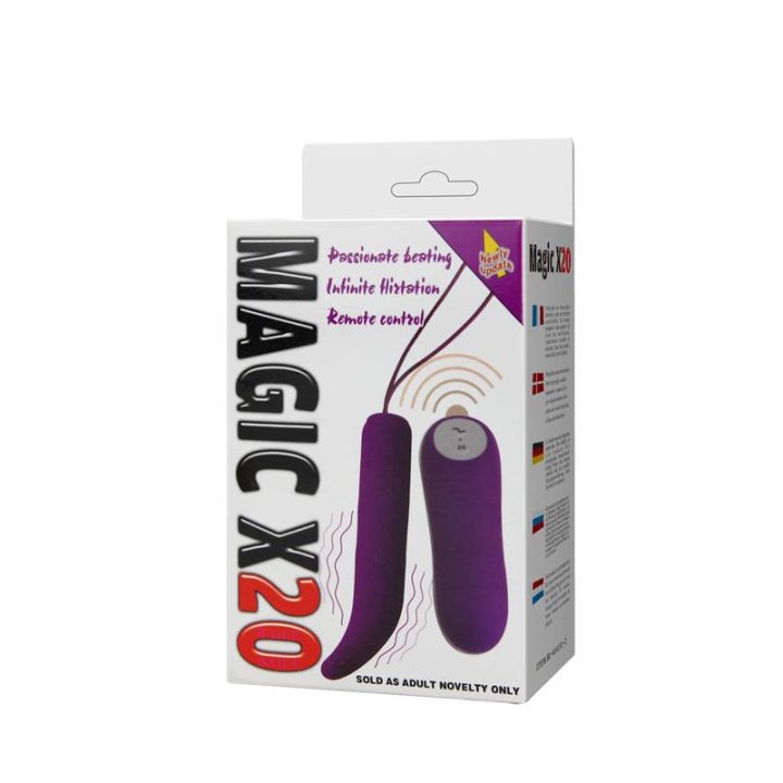 Vibrating Buller Magic x20 Purple - BI-014131-1 - Teknashop Ltd