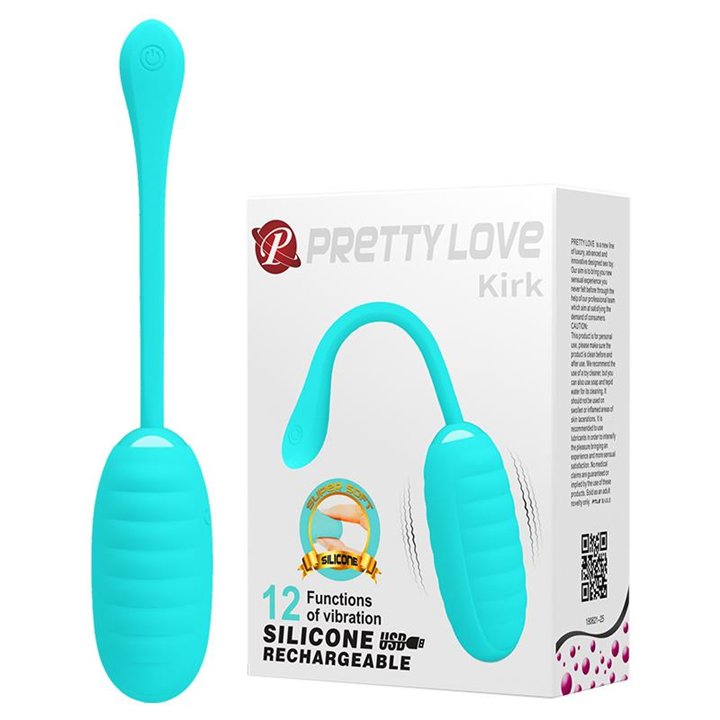 Vibrating Egg Kirk Silicone USB - BI-014654 - Teknashop Ltd
