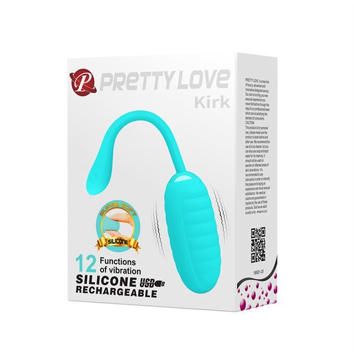 Vibrating Egg Kirk Silicone USB - BI-014654 - Teknashop Ltd