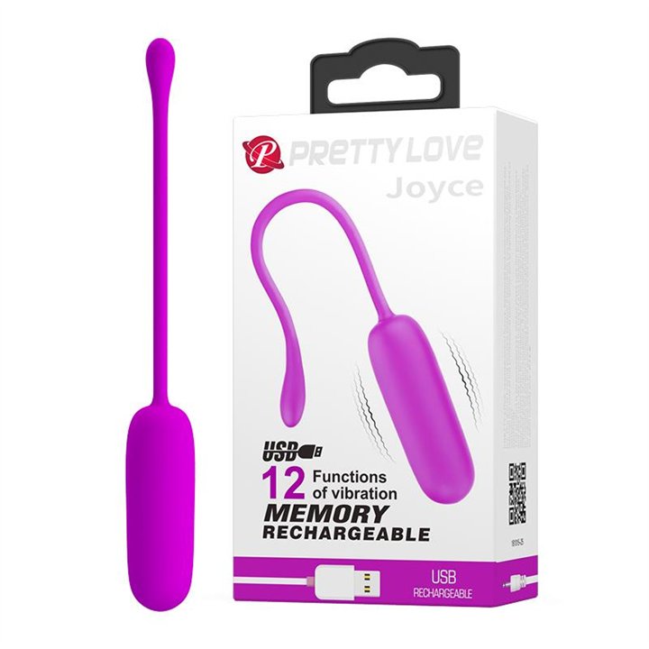 Vibrating Egg Joyce Silicone USB - BI-014665 - Teknashop Ltd