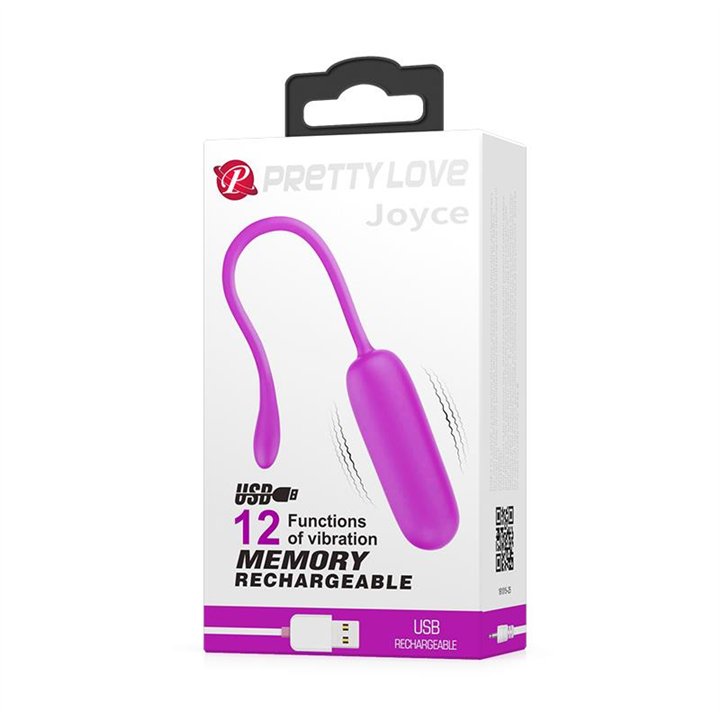 Vibrating Egg Joyce Silicone USB - BI-014665 - Teknashop Ltd