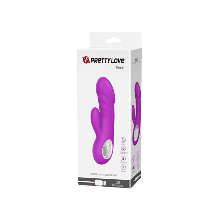 Vibe Ansel USB Silicone Purple - BI-014534 - Teknashop Ltd