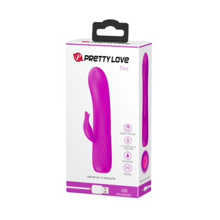 Vibe Tim USB Silicone Purple - BI-014606 - Teknashop Ltd