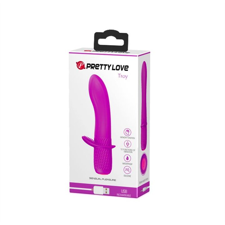 Vibe Troy USB Silicona Purple - BI-014607 - Teknashop Ltd