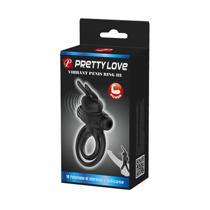 Vibrating Ring Vibrant Penis Ring III - BI-210206 - Teknashop Ltd