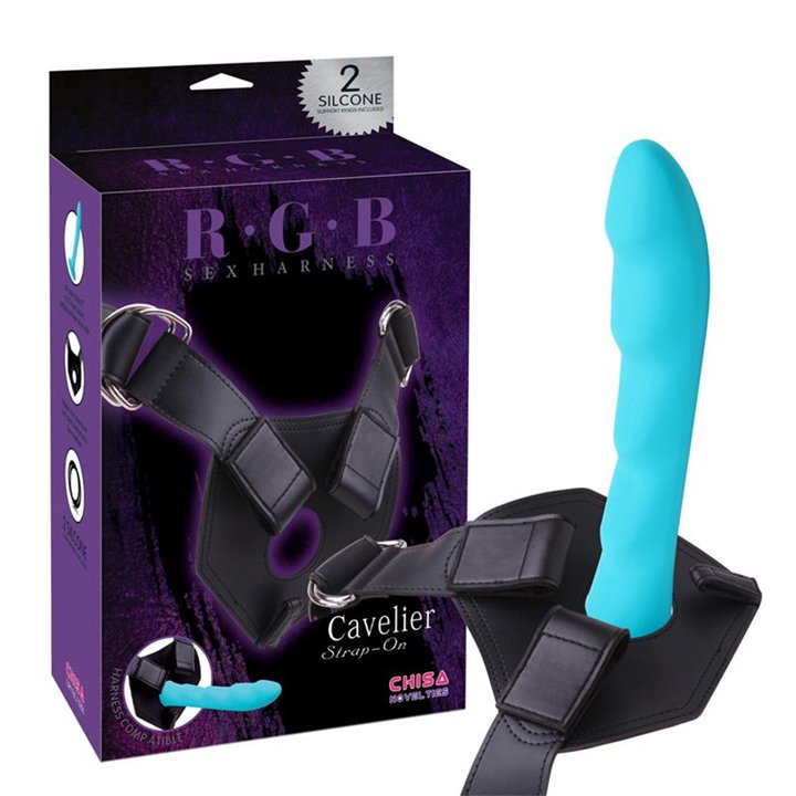 Harness and Dildo Cavelier - CN-522066352 - Teknashop Ltd