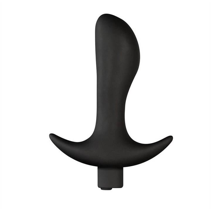 Lever Anal Plug with Vibration USB Silicone - T-108 - Teknashop Ltd