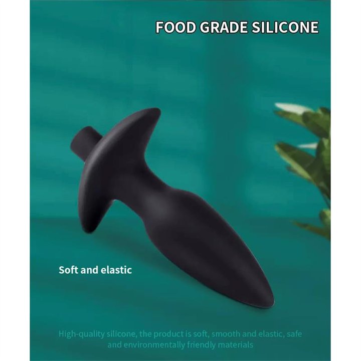Spear Vibrating Anal Plug USB Silicone - T-111 - Teknashop Ltd