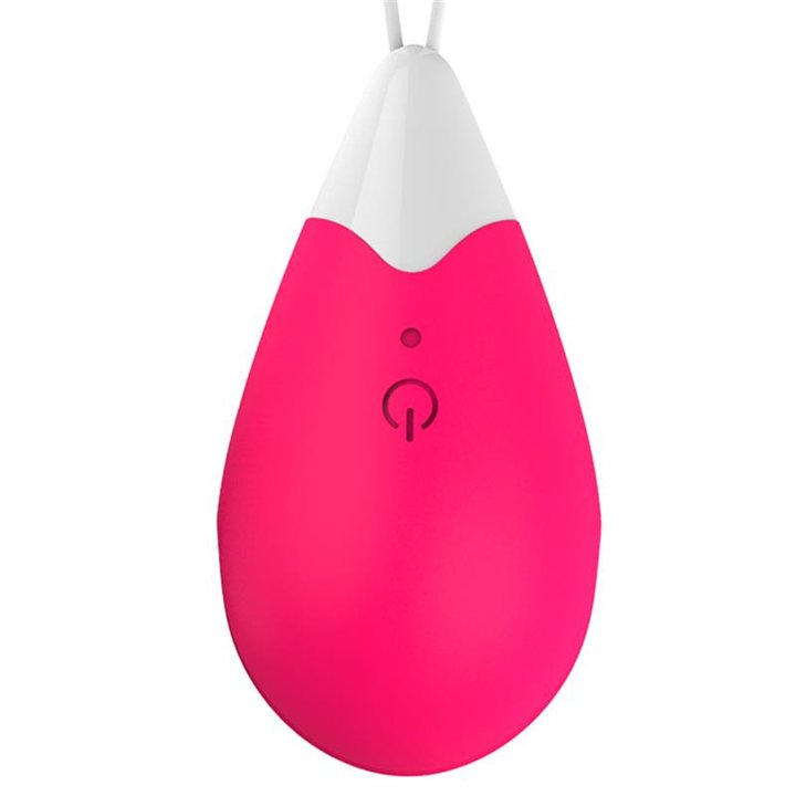 Vibrating Egg Remote Control USB Silicone Pink - G-012 - Teknashop Ltd