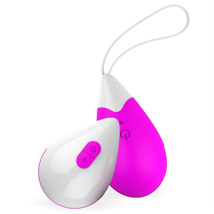 Vibrating Egg Remote Control USB Silicone Purple - G-013 - Teknashop Ltd
