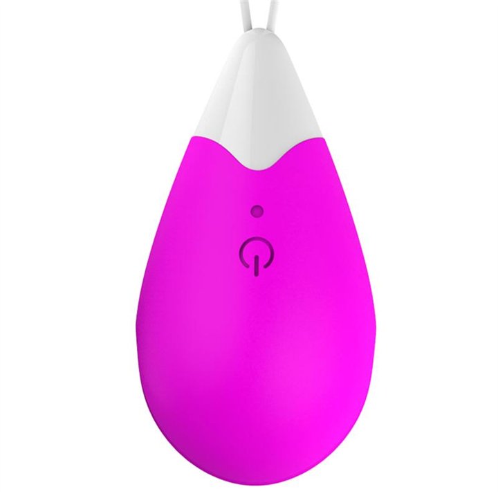 Vibrating Egg Remote Control USB Silicone Purple - G-013 - Teknashop Ltd