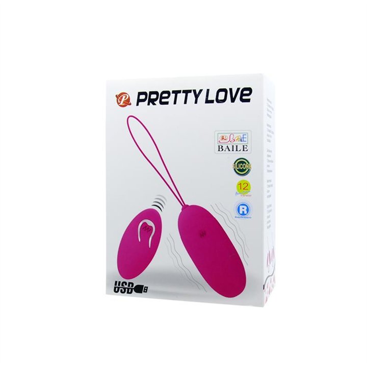 Vibrating Egg Berger Pink - BI-014362W - Teknashop Ltd