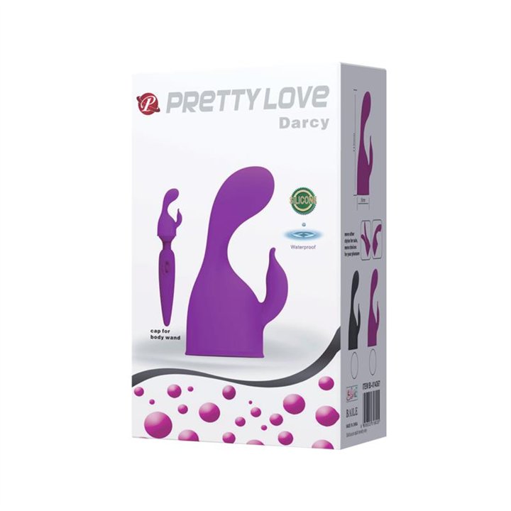 Pretty Love Head Massager Darcy Purple - BI-014367 - Teknashop Ltd