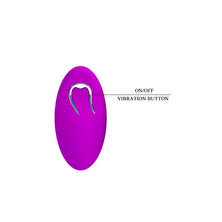 Pretty Love Vibrating Egg Bradley Purple - BI-014377W - Teknashop Ltd