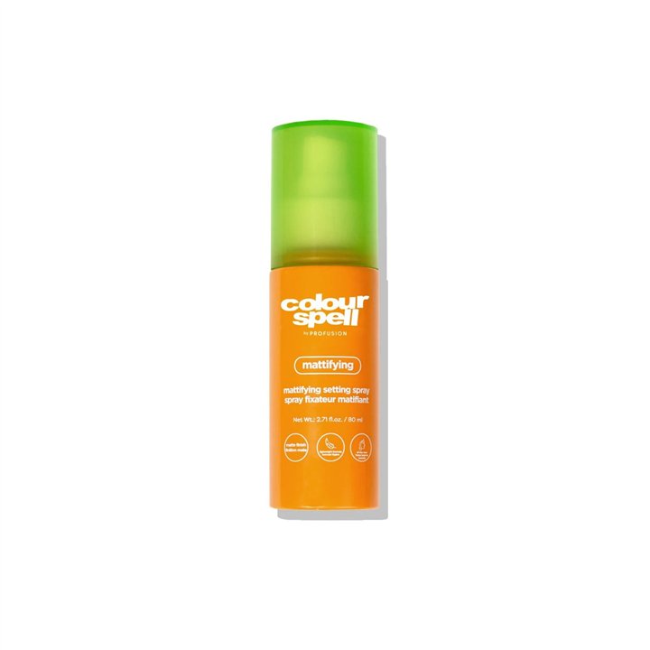 Profusion Cosmetics, Colour Spell, Matte, Makeup Fixer Spray, 80 ml - Teknashop Ltd