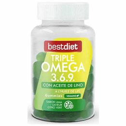 Best Diet Triple Omega 3.6.9 60 Gummies - unisex - Teknashop Ltd