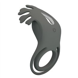PRETTY LOVE - RECHARGEABLE VIBRATING RING WITH STIMULATOR - D-246020 - Teknashop Ltd