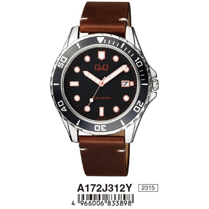 Q&Q Mod. GENT DATE - WW.A172J312Y - Teknashop Ltd