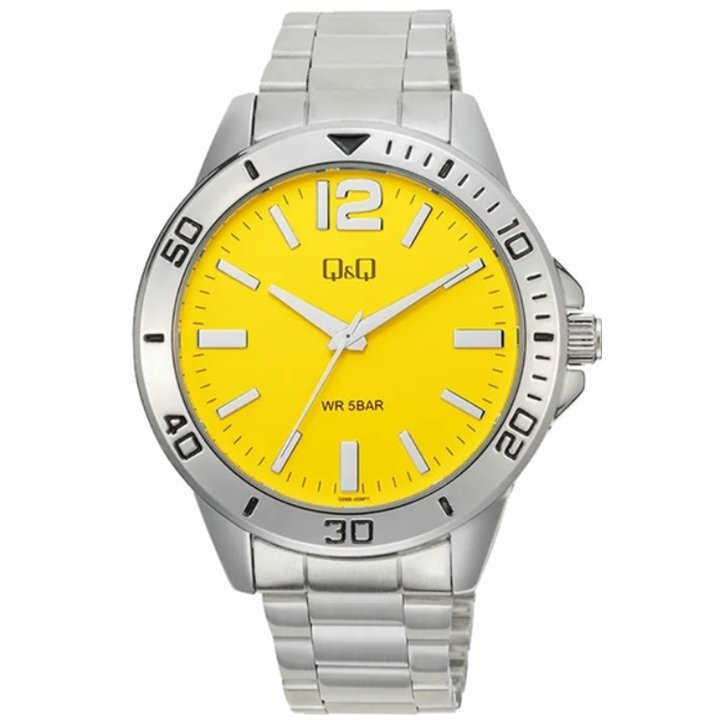Q&Q Mod. GENT DIVER ONLY TIME - WW.Q28B-009PY - Teknashop Ltd