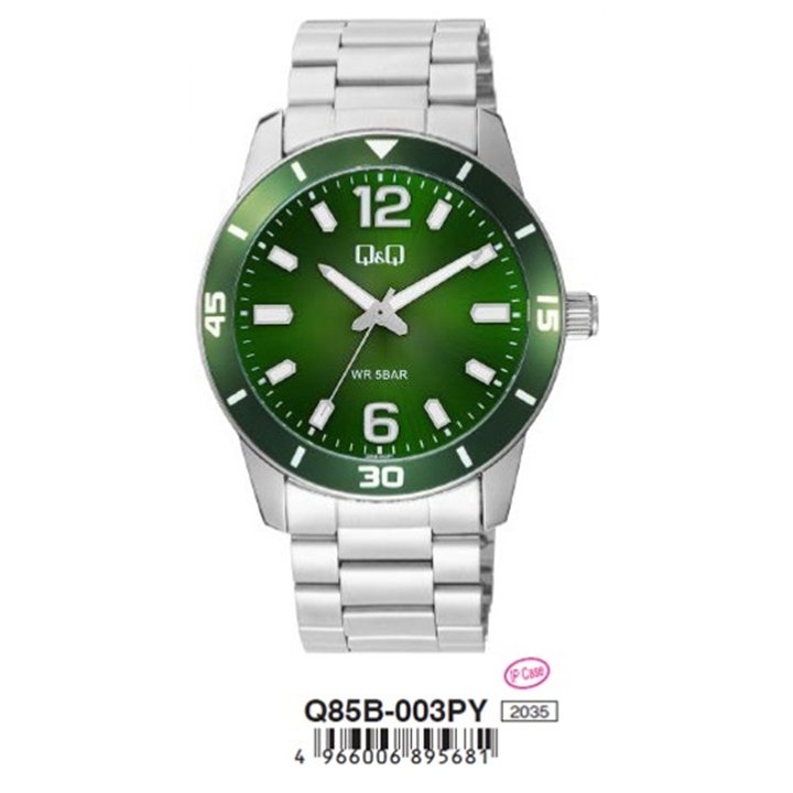 Q&Q Mod. GENT DIVER ONLY TIME - WW.Q85B-003PY - Teknashop Ltd