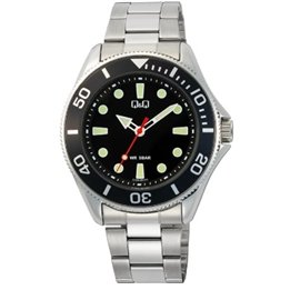 Q&Q Mod. GENT DIVER BLACK - WW.C72A-001PY - Teknashop Ltd