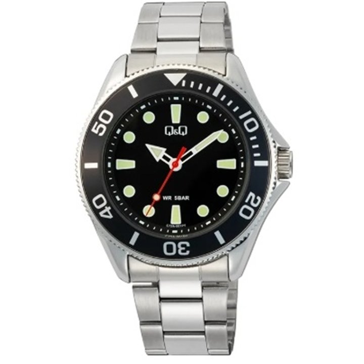 Q&Q Mod. GENT DIVER BLACK - WW.C72A-001PY - Teknashop Ltd