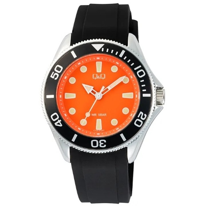Q&Q Mod. GENT DIVER BLACK - WW.C72A-012PY - Teknashop Ltd