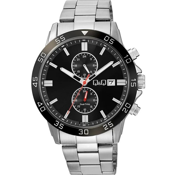 Q&Q Mod- GENT CHRONO - WW.C73A-002PY - Teknashop Ltd