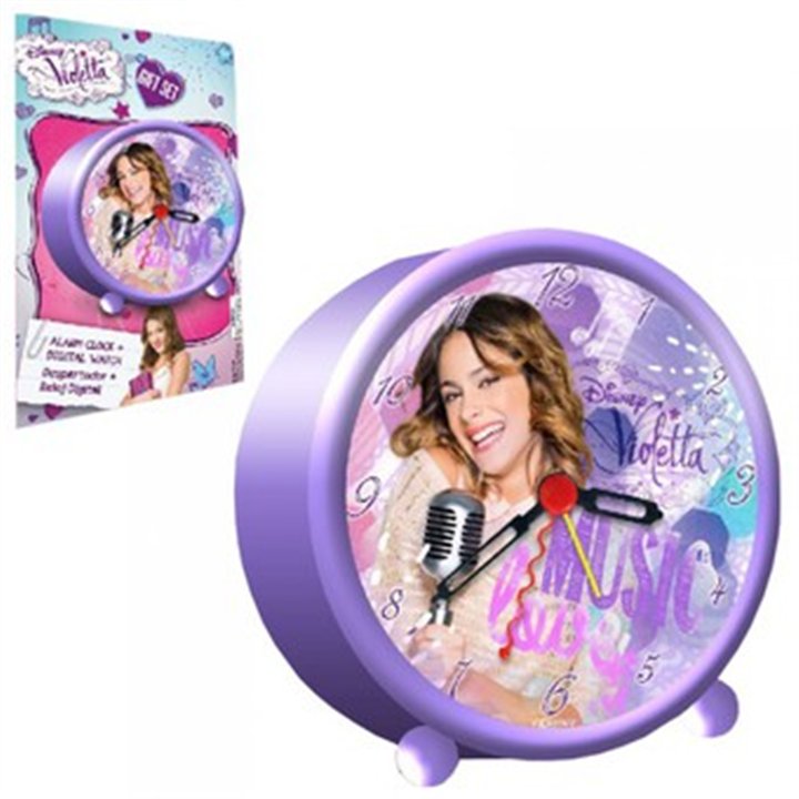 DISNEY - VIOLETTA - SVEGLIA ANALOG - WW.WD60061 - Teknashop Ltd