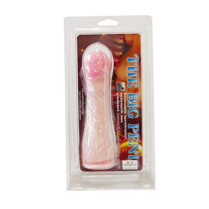 Baile Suction Cup Dildo Flesh 23.5 cm - BW-007011C - Teknashop Ltd