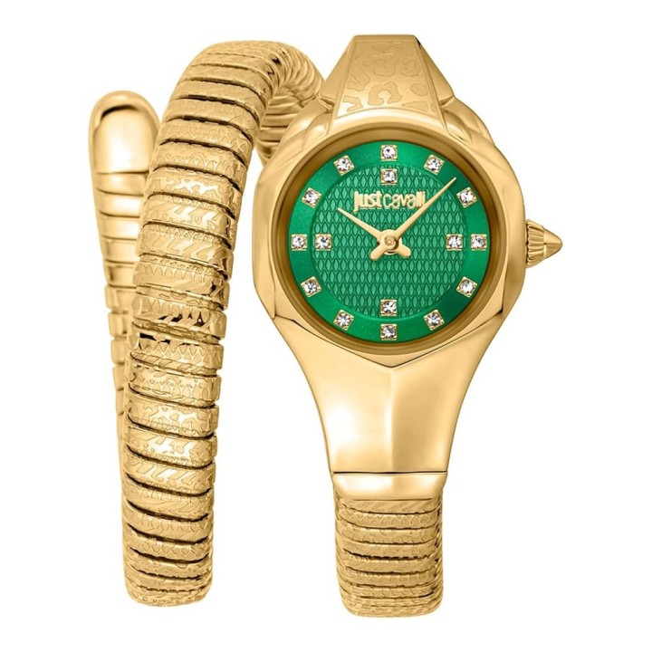 Just Cavalli Signature Snake Amalfi JC1L270M0035 Ladies Watch - JC1L270M0035 - Teknashop Ltd