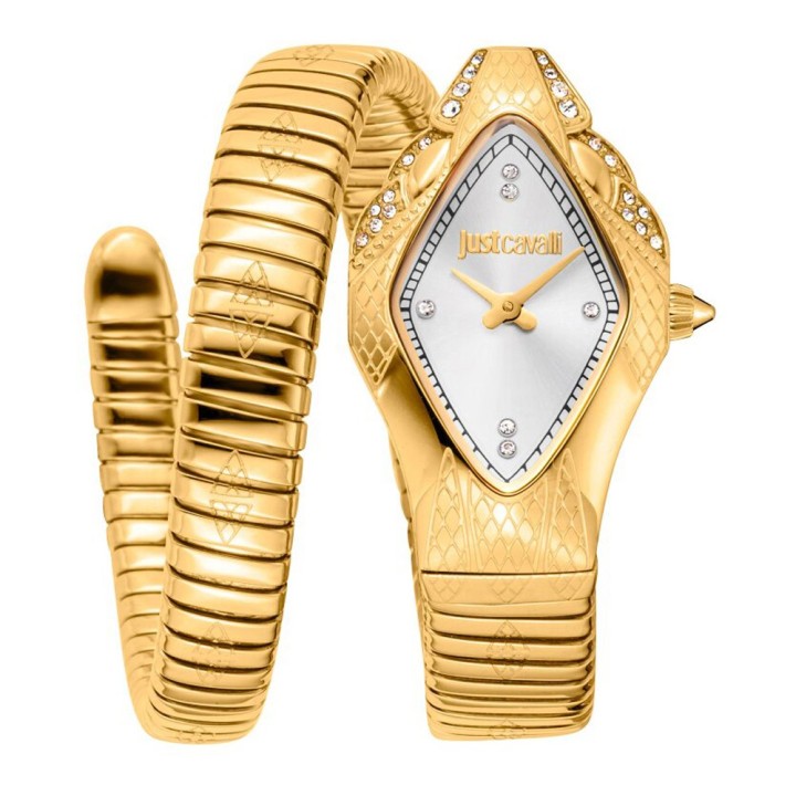 Just Cavalli Signature Snake Ferocious JC1L306M0035 Ladies Watch - JC1L306M0035 - Teknashop Ltd