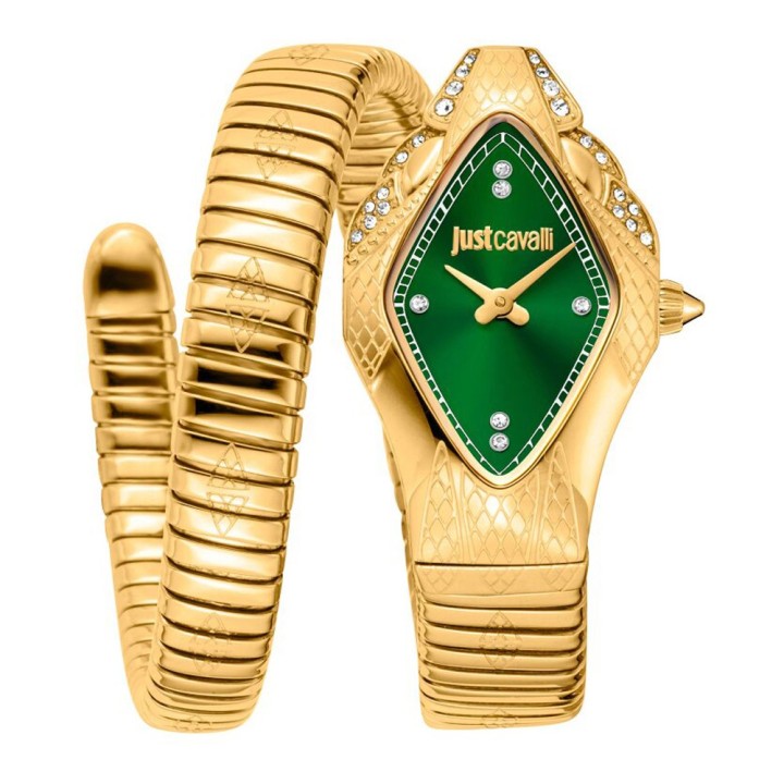 Just Cavalli Signature Snake Ferocious JC1L306M0045 Ladies Watch - JC1L306M0045 - Teknashop Ltd