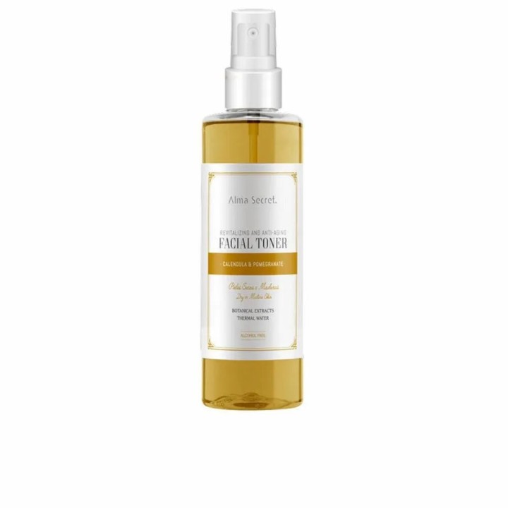 Alma Secret Facial Toner Revitalizante y Antiedad Con Caléndula y Granada 200ml - unisex - Teknashop Ltd