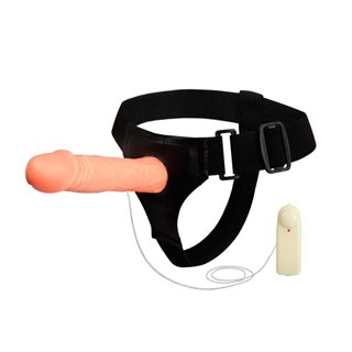 Strap-on with Hollow Dildo Jessica 18 cm - BW-010025 - Teknashop Ltd