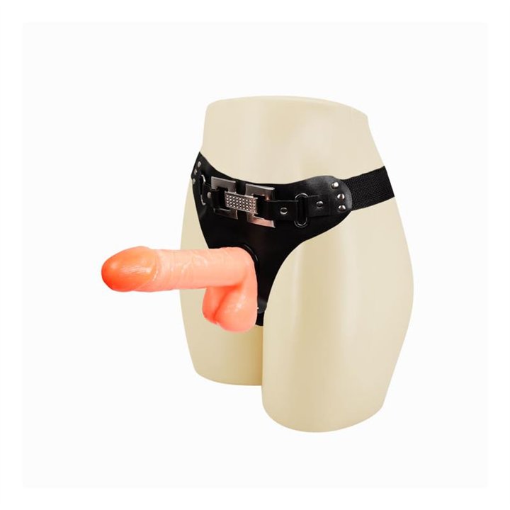 Strap-On with Dildo 15,7 cm - BW-022024 - Teknashop Ltd