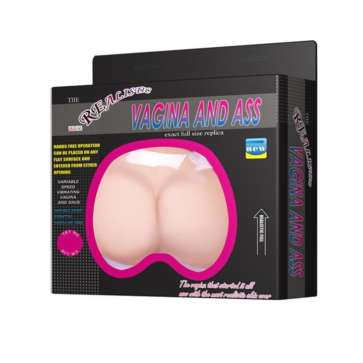 Masturbator Vagina and Ass - BM-009023 - Teknashop Ltd