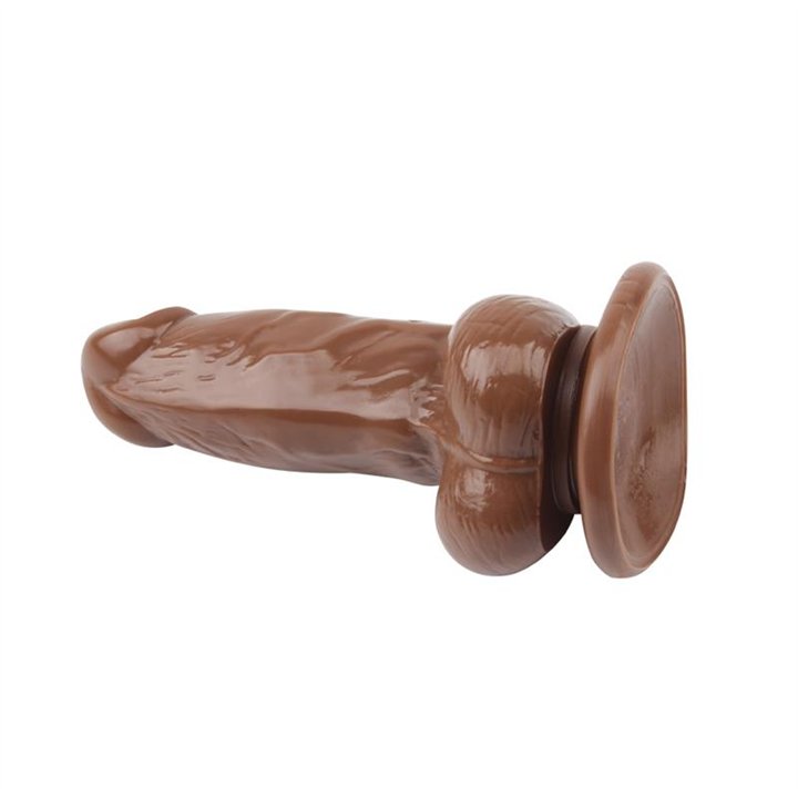 Dildo Jumbo Jack 6 Vibrating Dildo-Brown - CN-111801975 - Teknashop Ltd