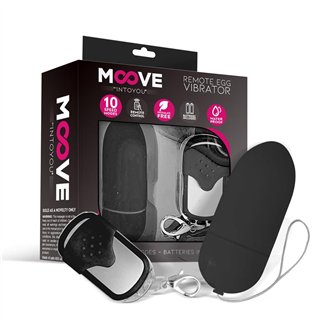 Vibrating Egg with Remote Control Black - MO-056 - Teknashop Ltd