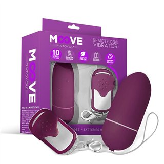Vibrating Egg with Remote Control Dark Purple - MO-057 - Teknashop Ltd