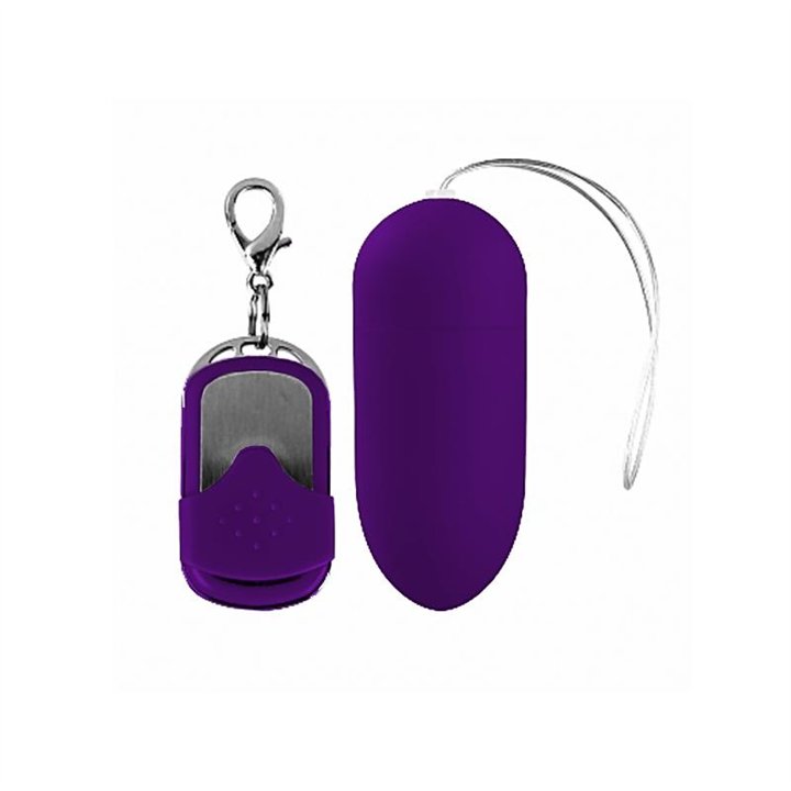 Vibrating Egg with Remote Control Dark Purple - MO-057 - Teknashop Ltd