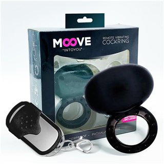 Vibrating Cockring with Remote Control Black - MO-061 - Teknashop Ltd