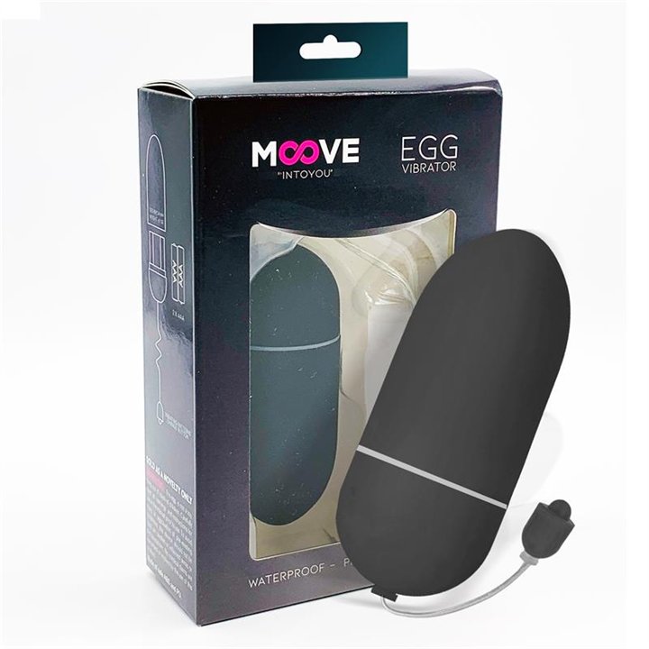 Vibrating Egg 10 Functions Black - MO-062 - Teknashop Ltd