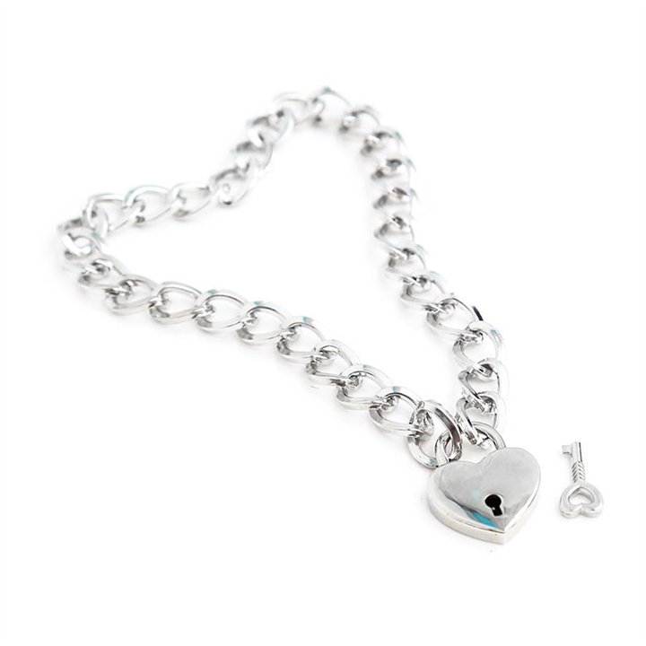 Collar with Lock Metal Size M 44 cm - 843658379348 - Teknashop Ltd